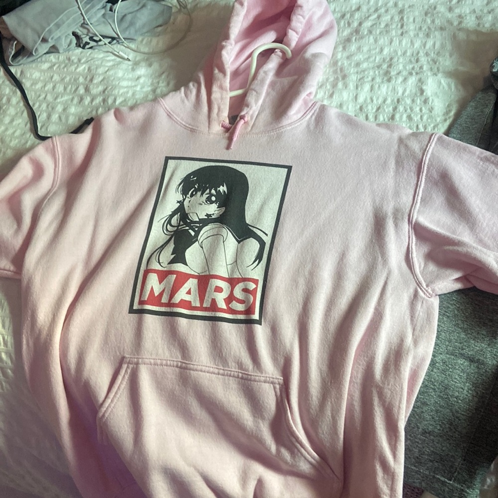 Oversized anime sweater. Sailor Mars.